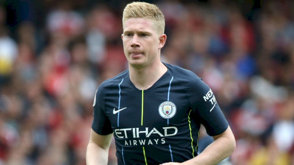 De Bruyne se lesionó y es duda en el Manchester City