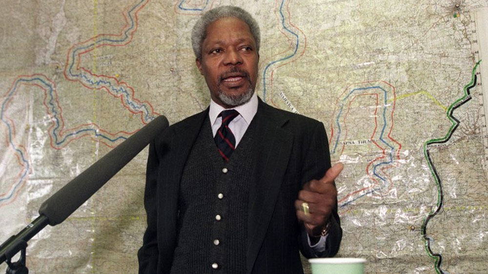 Muere Kofi Annan, exsecretario general de la ONU