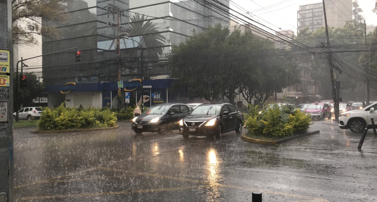 Alerta Naranja por tormenta en siete alcaldías en la Ciudad de México