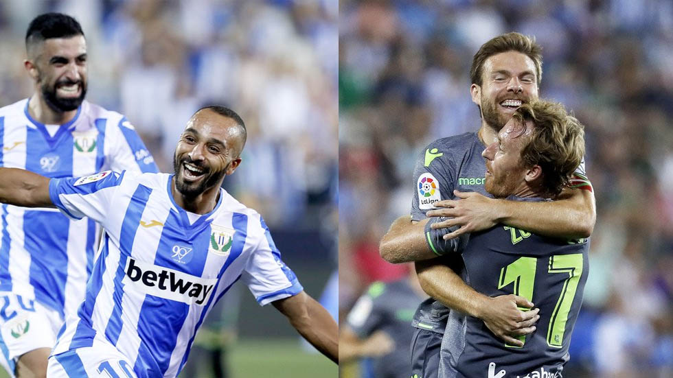 Real Sociedad empata con Leganés desaprovechando ventaja