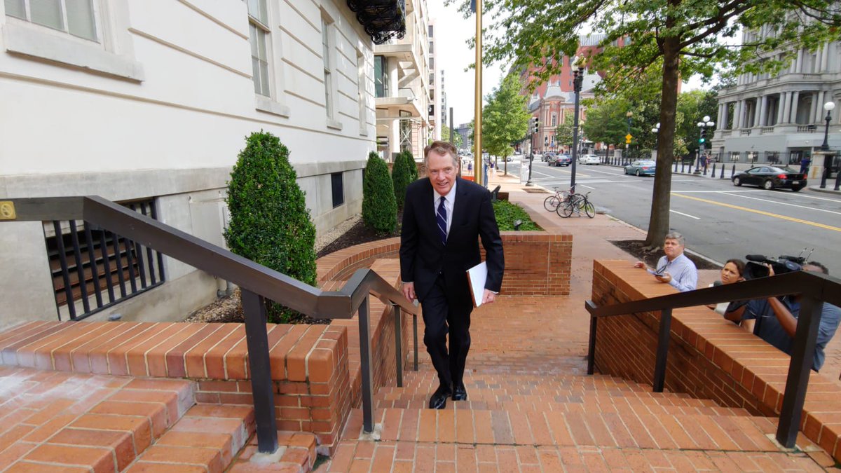 Ministros de Canadá y EE.UU. revisarán avances del TLCAN el jueves - lighthizer-tlc