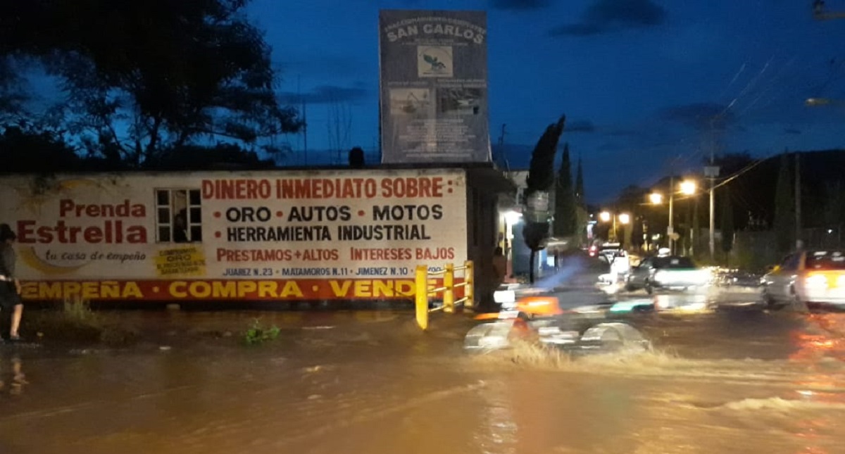 Lluvia y granizada daña 100 casas en Oaxaca