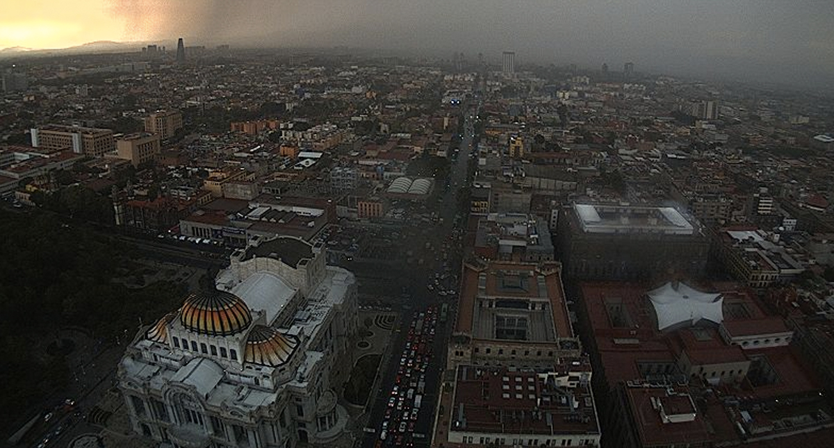 Alerta amarilla por lluvias en nueve delegaciones