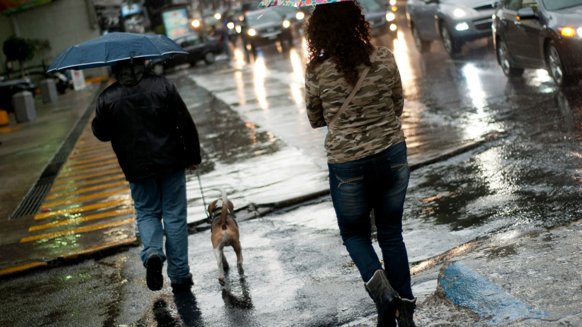 Continuarán las lluvias en la mayor parte del país