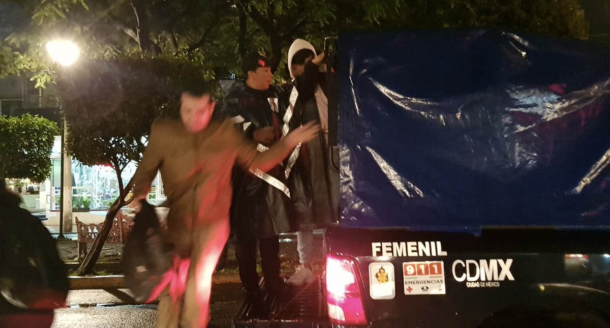 #Videos Caos en la Ciudad de México por lluvia - lluvias-policia-inundaciones-4