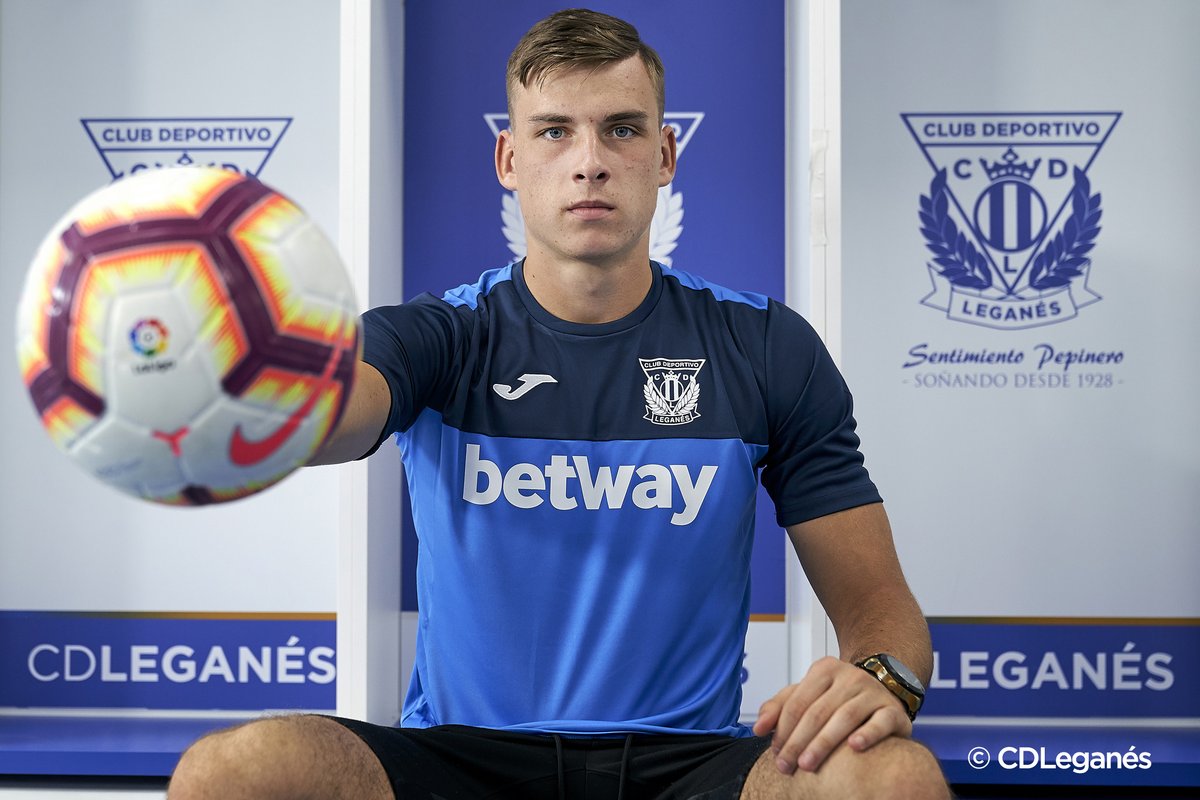 Real Madrid cede una temporada al portero Andriy Lunin al Leganés - lunin-leganes