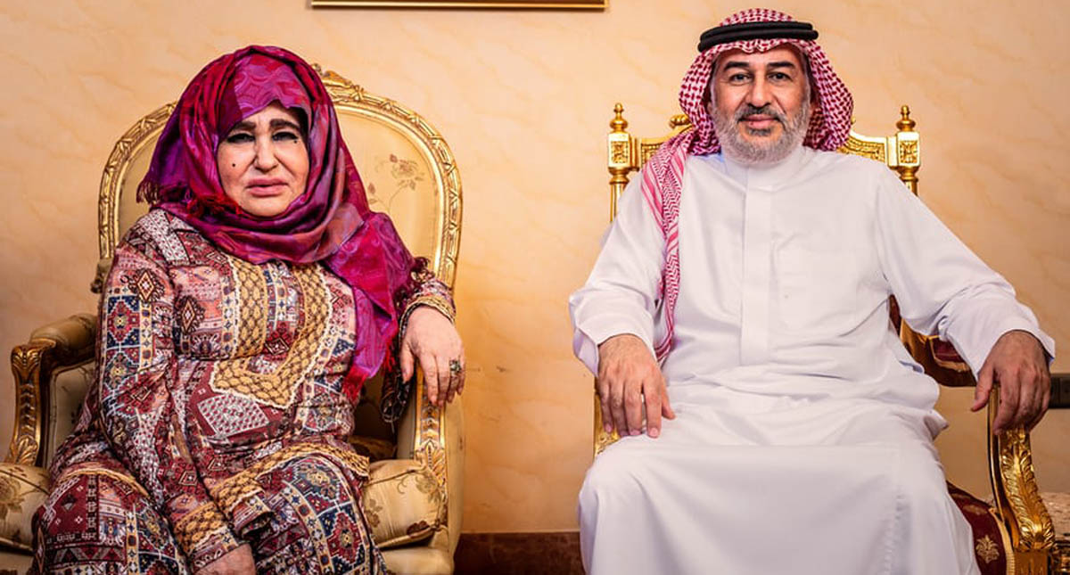 Madre de Osama bin Laden habla por primera vez del líder terrorista - madre-y-hermano-de-osama-bin-laden