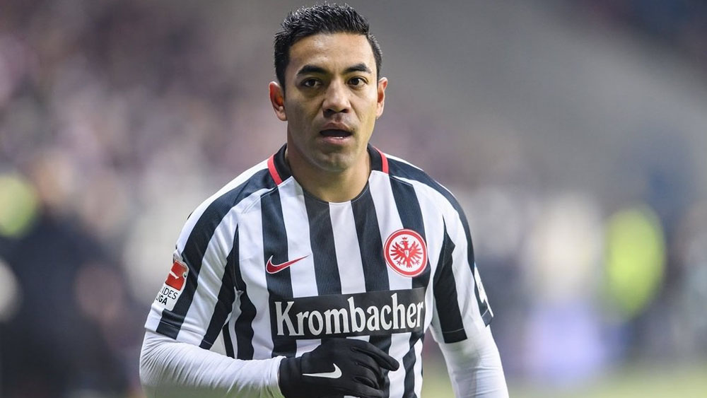 Eintracht Frankfurt asegura que Marco Fabián está sano Eintracht Frankfurt asegura que Marco Fabián está sano