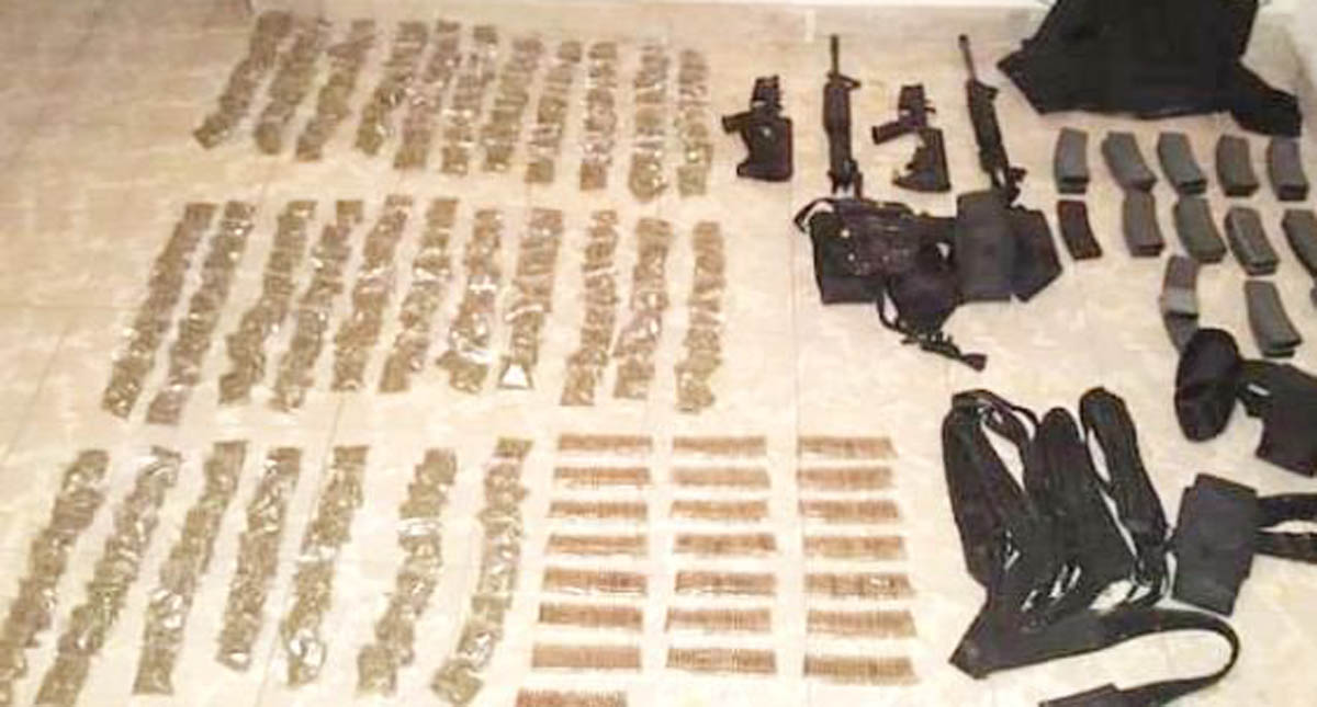 Aseguran a líder y cómplices de grupo criminal de San Luis Potosí - mariguana-y-armas