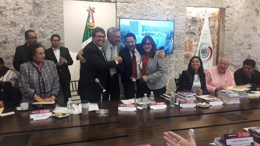 Proponen a Martí Batres para presidir el Senado