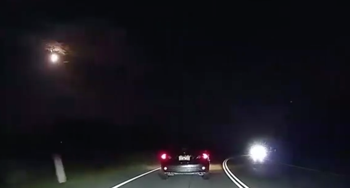 #Video Cae meteorito en Australia