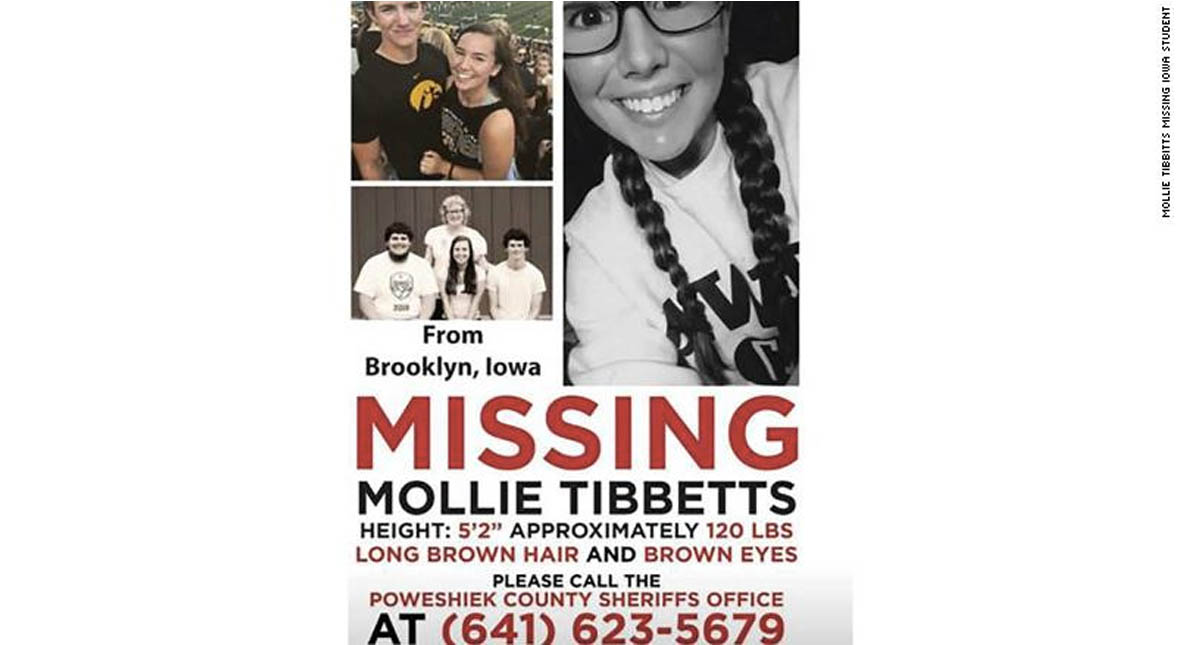 Migrante mexicano confiesa que secuestró y mató a estudiante de Iowa - mollie-tibbetts