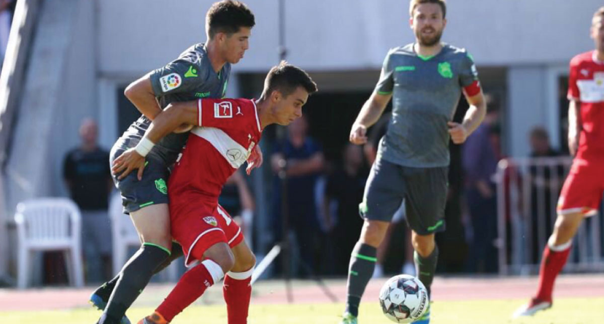 Con Héctor Moreno de titular la Real Sociedad cae por la mínima