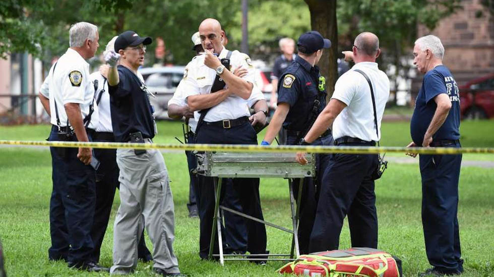 Más de 40 personas sufren sobredosis de mariguana en parque de Connecticut - new-haven-green-parque-mariguana