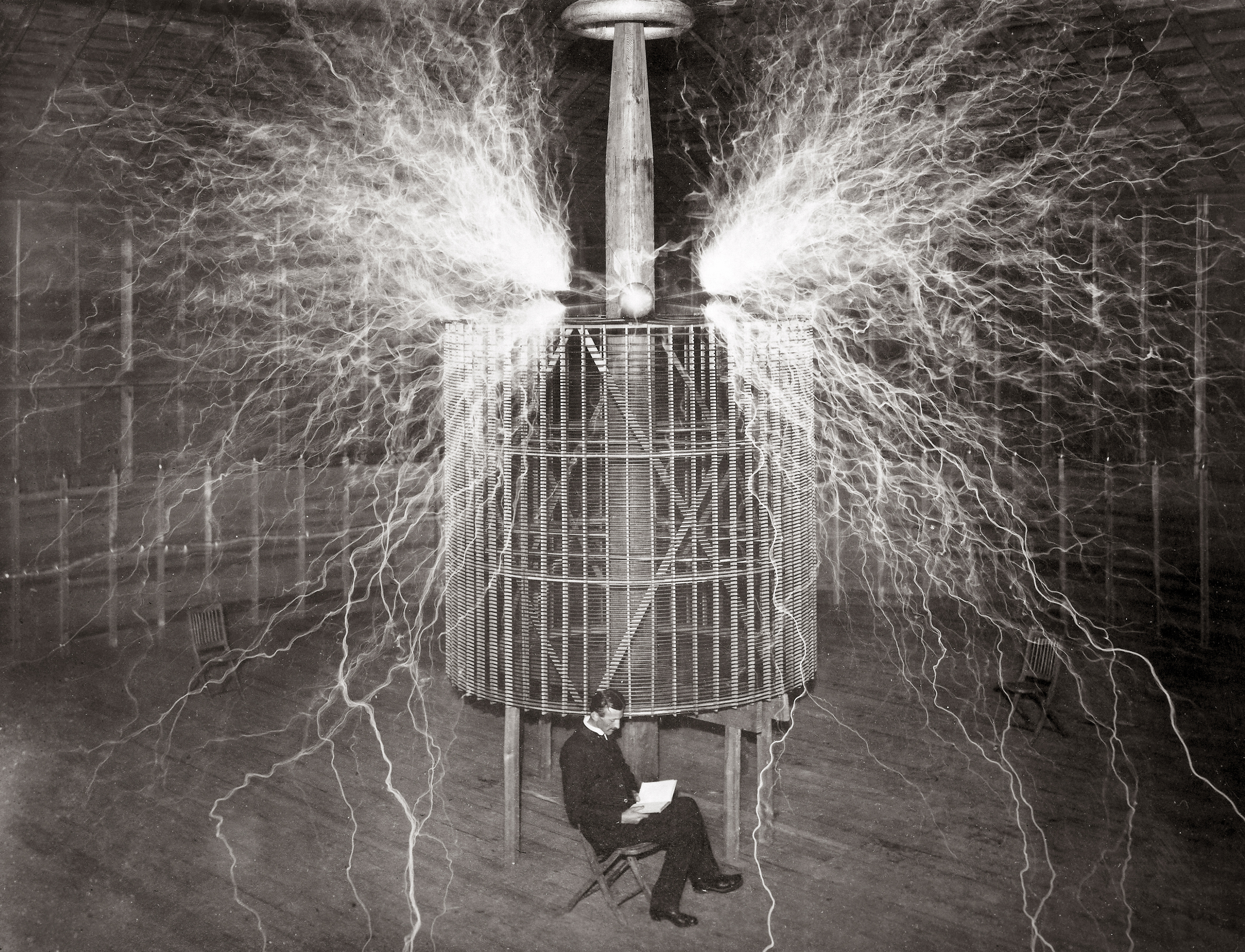 Fotografías históricas que casi nadie conoce - nikola-tesla-bovina