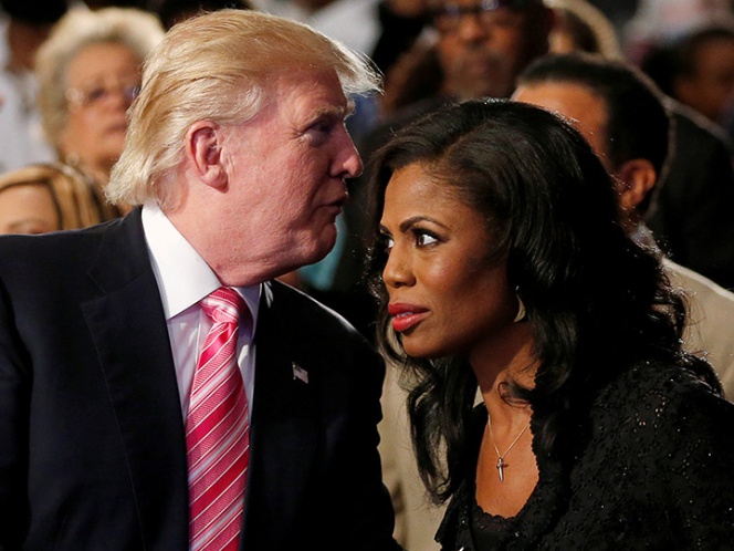 "Gracias por tus amables palabras, Omarosa": Trump - omarosa-trump-1