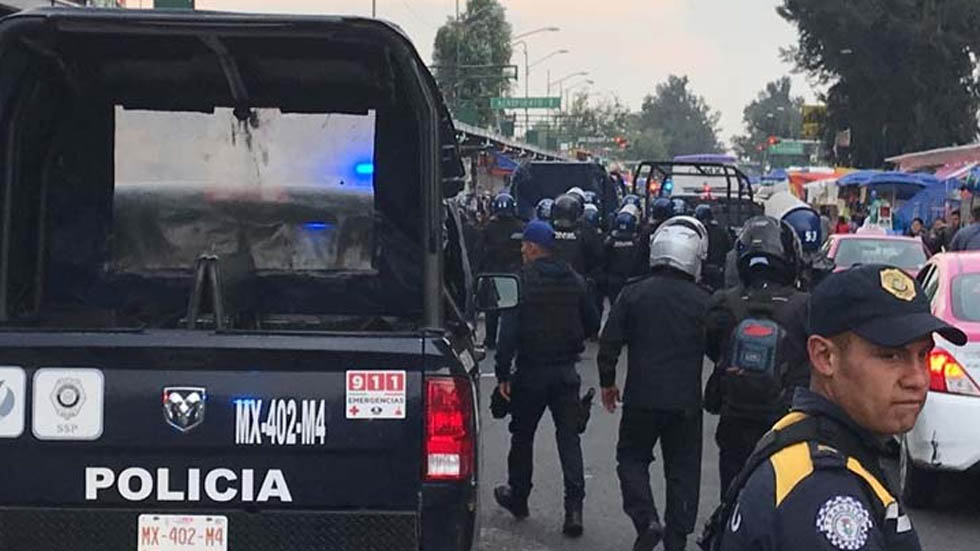 Detienen a cinco en operativo contra narcomenudeo en Tepito