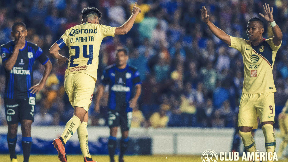 Querétaro le sacó un punto al América en el Corregidora - oribe-peralta