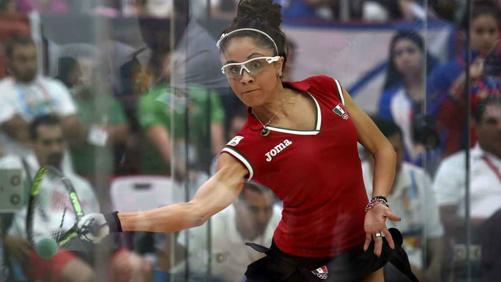 Paola Longoria cae en final de Mundial de Raquetbol