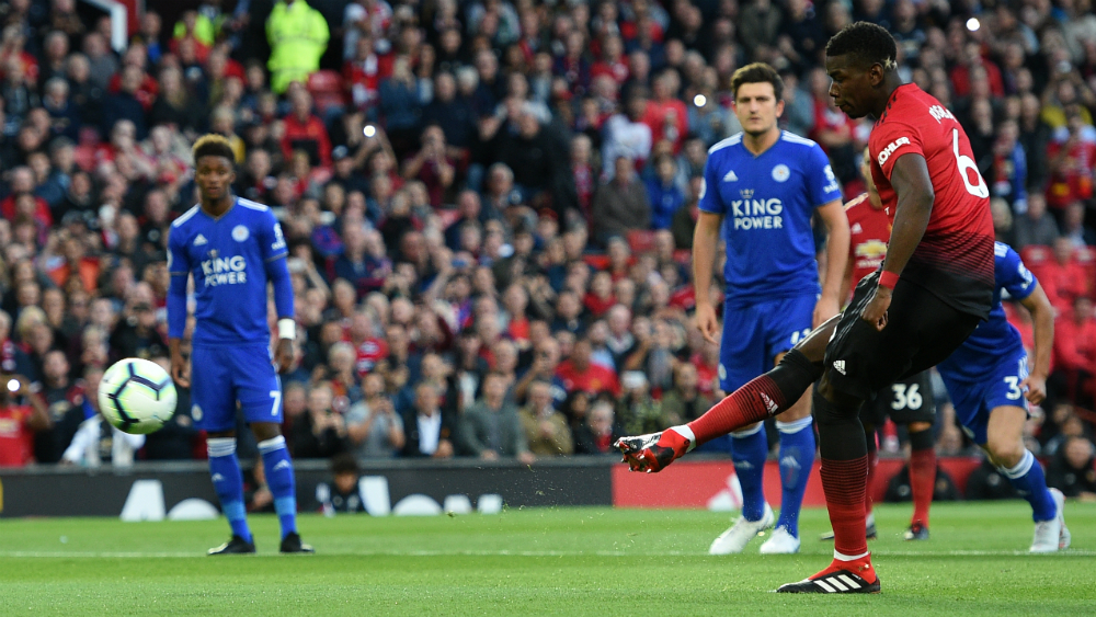 Manchester United abre telón de la Premier League con victoria - paul-pogba-penal