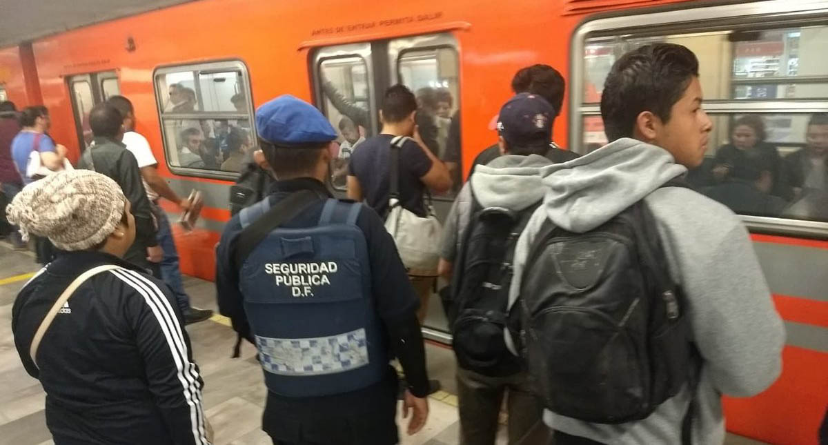 Dan a conocer eficiencia de policías en el Metro Ciudad de México