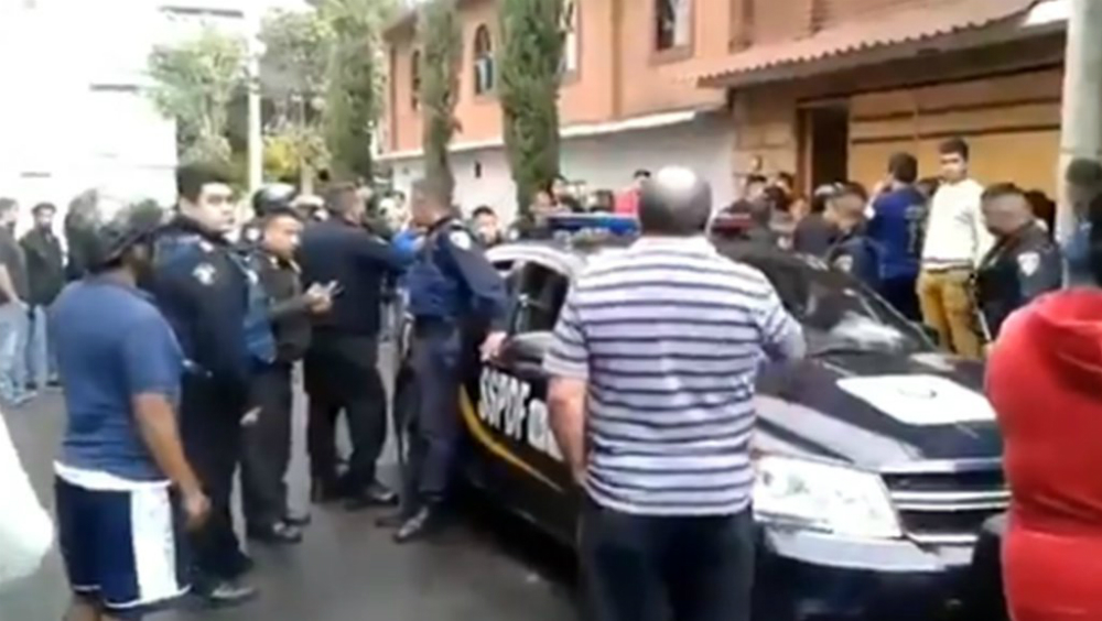 Policías capitalinos impiden linchamiento en Tlalpan