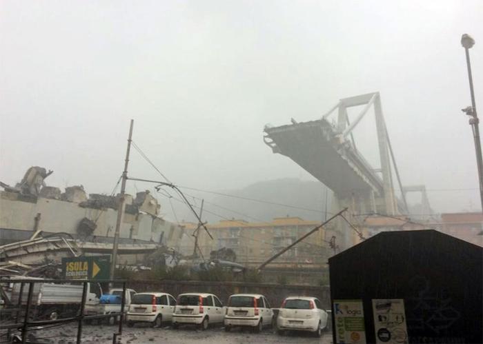 #Video Derrumbe de puente deja al menos 30 muertos en Génova - puente-genova5