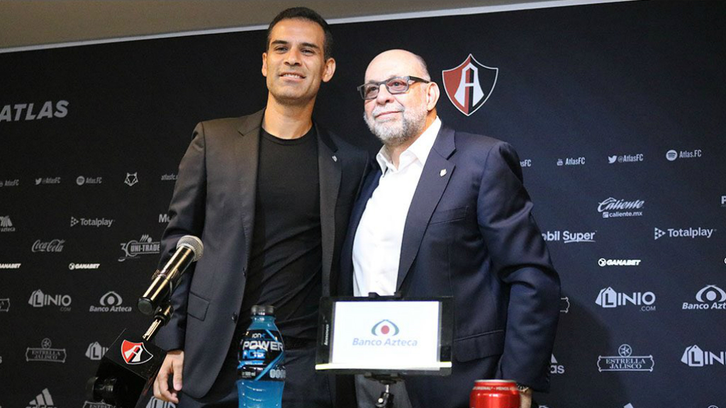 Presentan a Rafa Márquez como presidente deportivo del Atlas