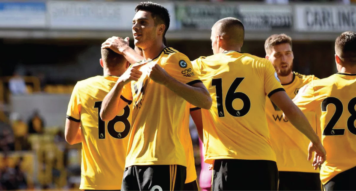 #Video Raúl Jiménez anota primer gol con Wolverhampton y vence al equipo de Layún