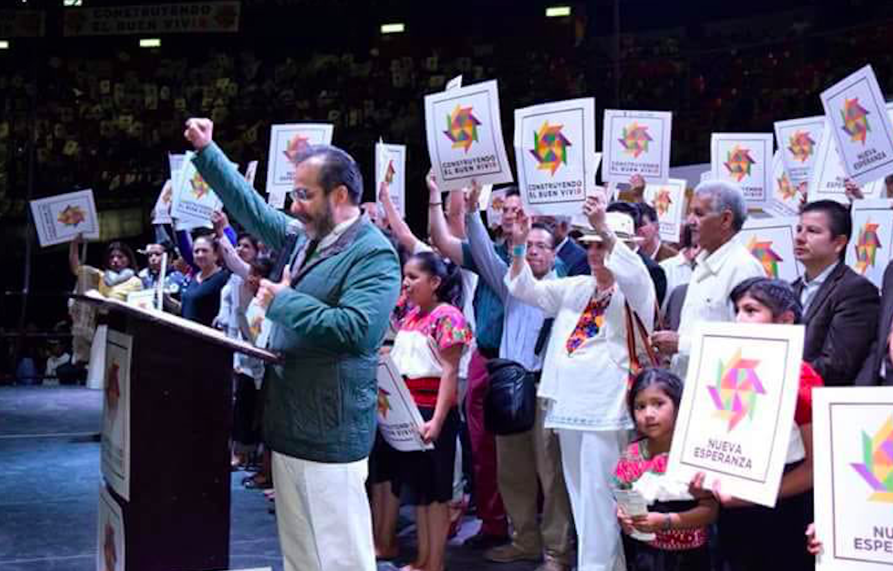 René Bejarano llama a la izquierda a apoyar al próximo gobierno federal