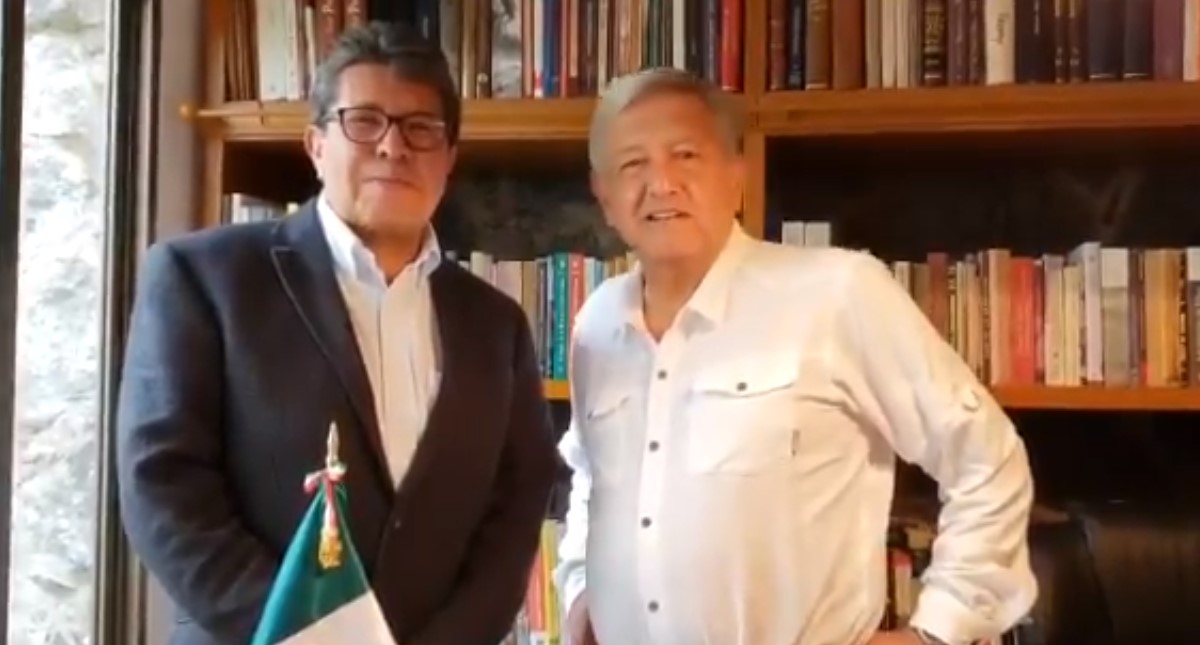 Ricardo Monreal se reúne con López Obrador