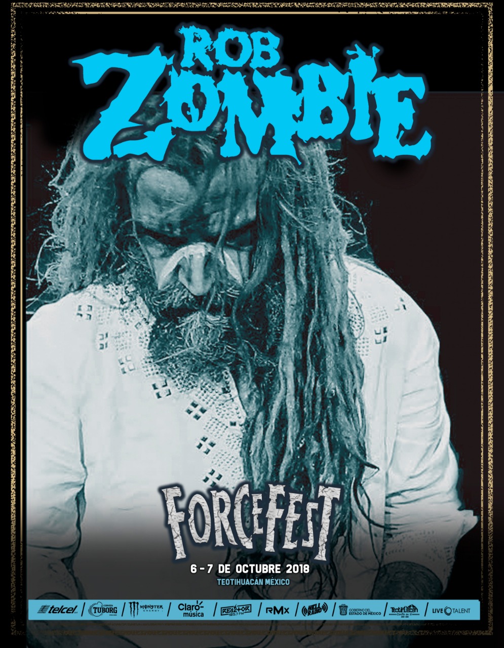 Rob Zombie se suma a la alineación del Force Fest - rob-zombie