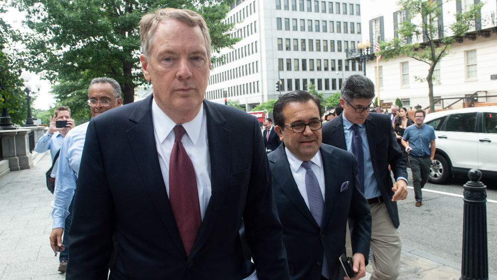Canadá y EE.UU. sin acuerdo por TLCAN; seguirán discusiones el viernes - robert-lighthizer