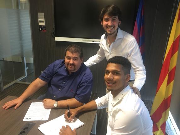Uruguayo Sub-20 firma con filial del Barcelona - ronald-araujo1