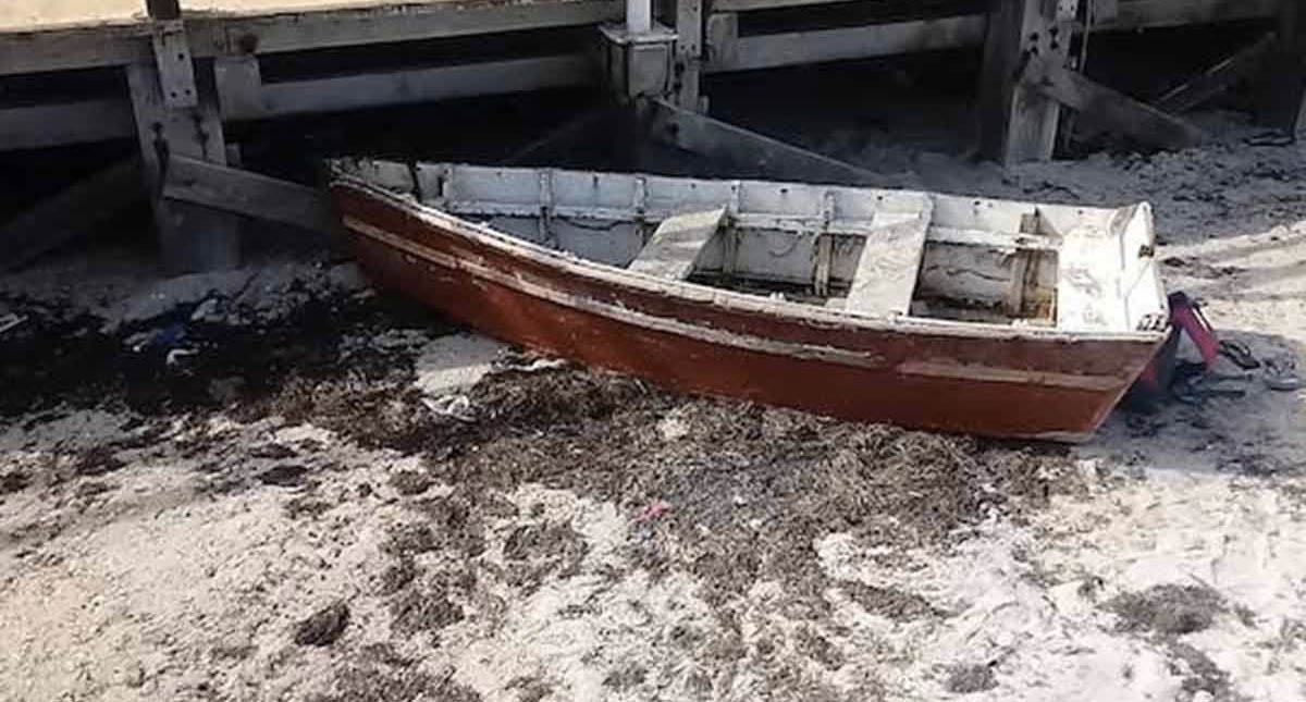 Tormentas atraen el sargazo a las playas de Yucatán - sargazo-yucatan-playa