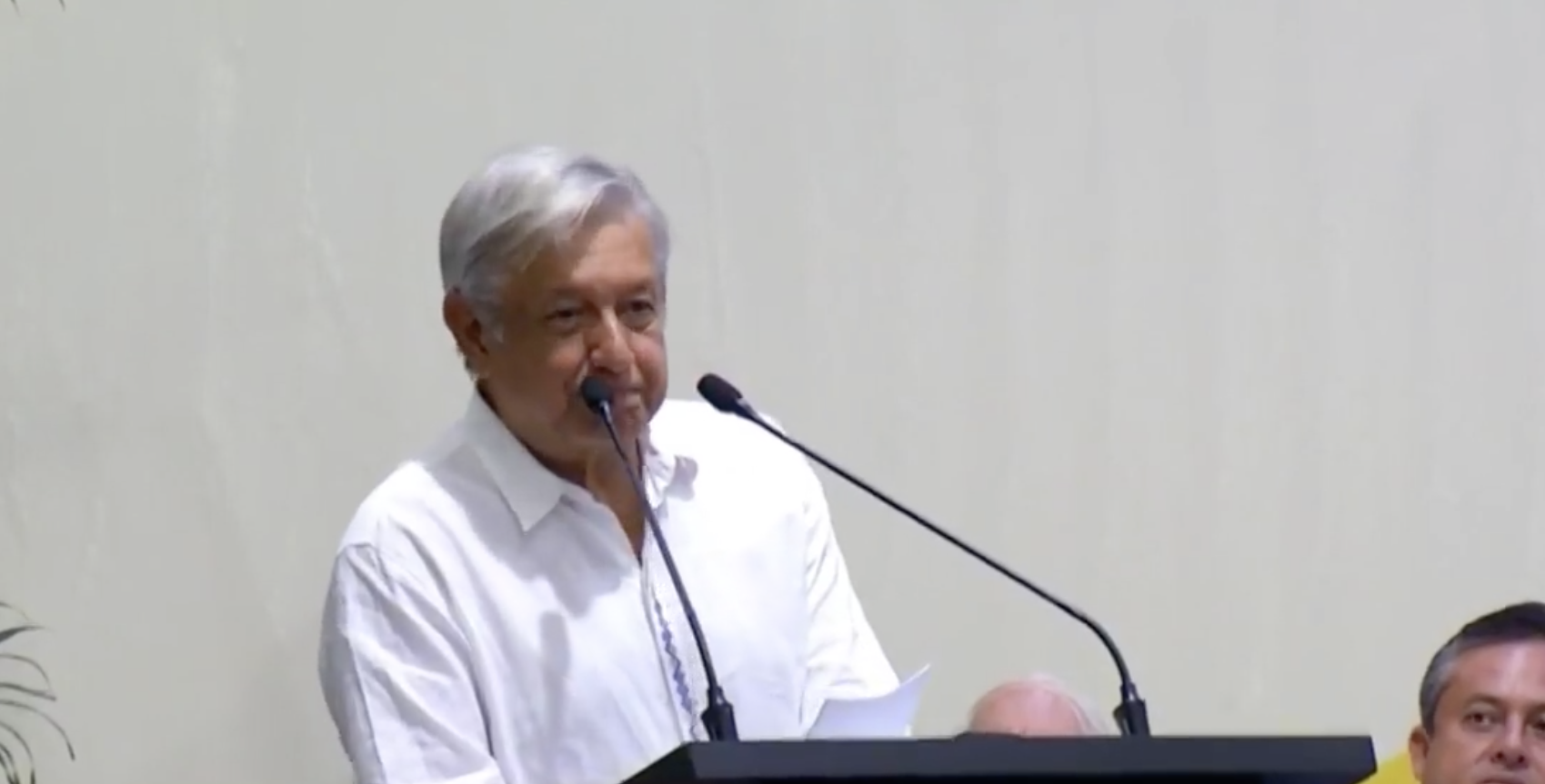 Mensaje en vivo de López Obrador Mensaje en vivo de López Obrador