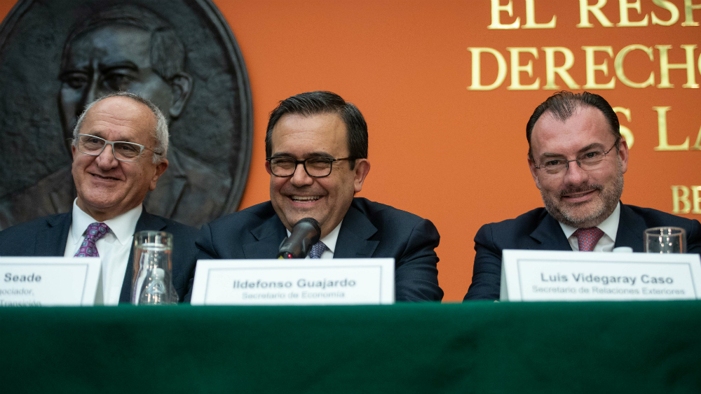 Acuerdo México-EE.UU. favorece inversión de empresas: Fitch - seade-guajardo-videgaray