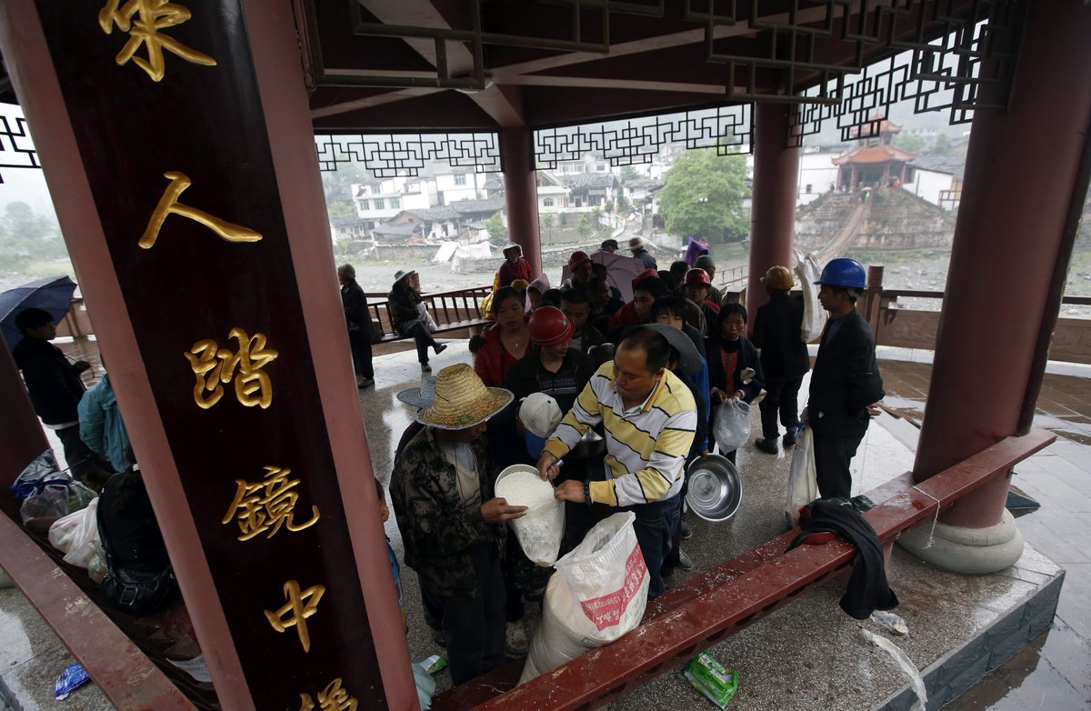 Sismo magnitud 5 deja 18 heridos en China - sismo-china-heridos