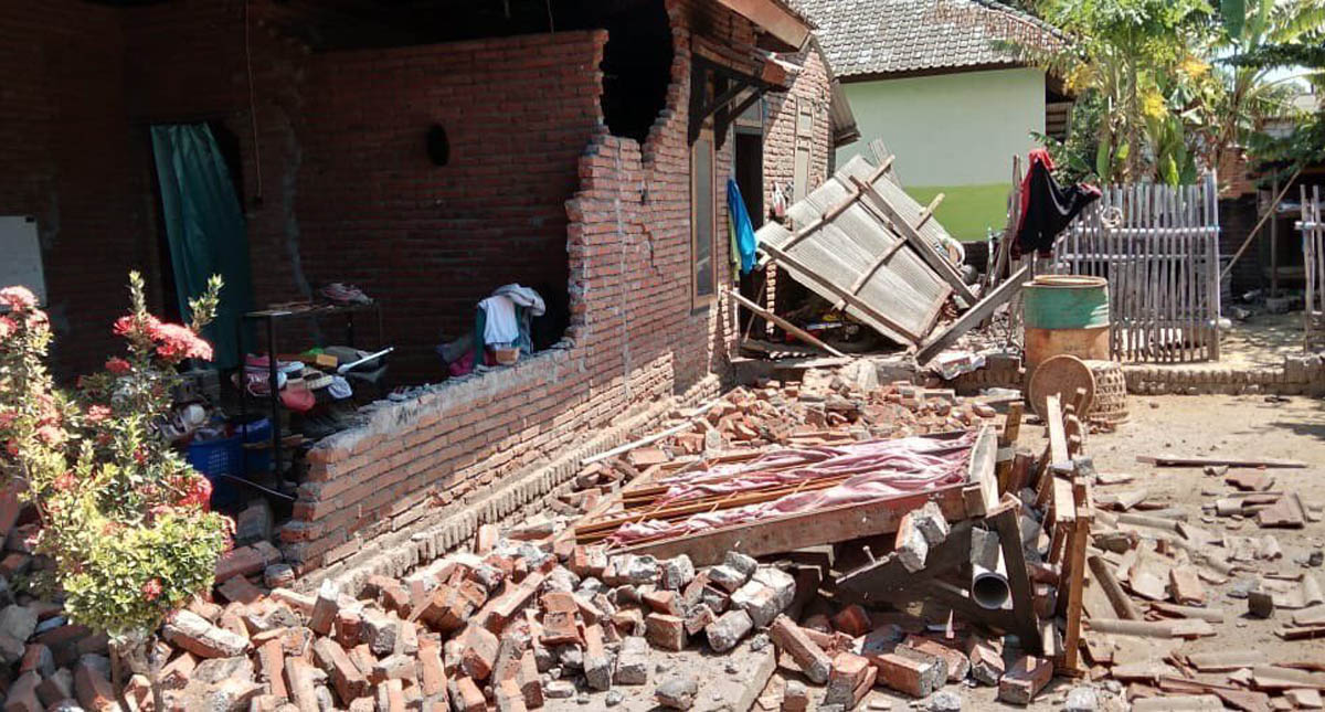 Ya van tres sismos que sacuden a la isla Lombok en Indonesia