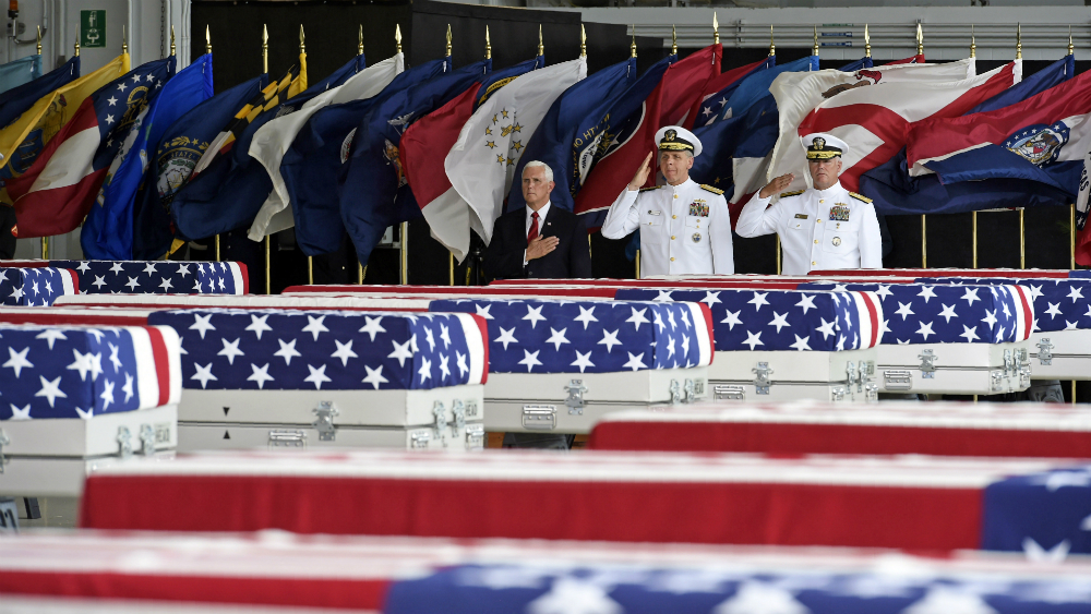 Restos de soldados muertos en Guerra de Corea fueron repatriados a EE.UU.