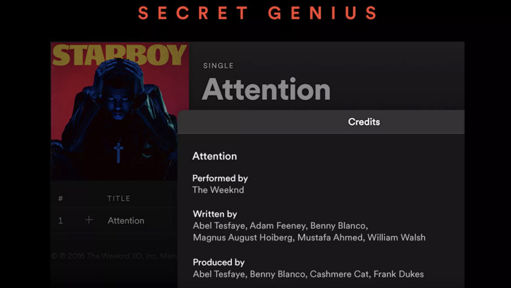 Spotify ya muestra créditos de compositor y productor para usuarios de iOS - spotify
