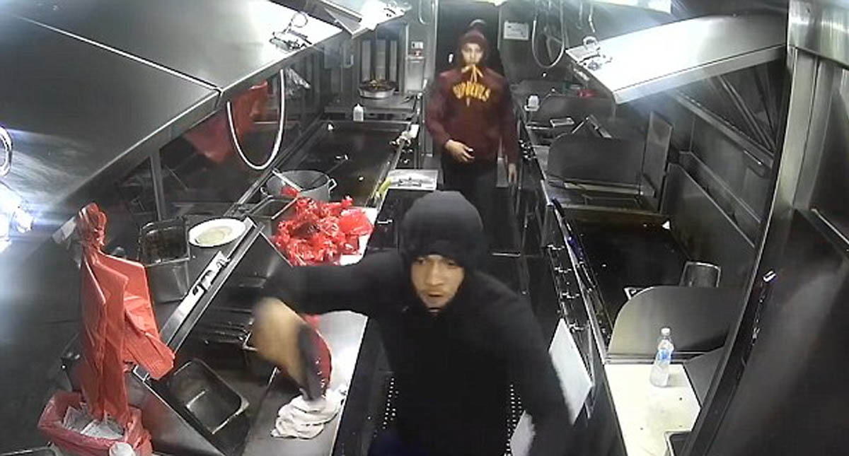 #Video Violento asalto a foodtruck en Los Ángeles