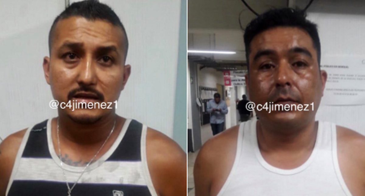 Detienen a dos hombres por atacar a mujeres a bordo de un taxi - taxistas