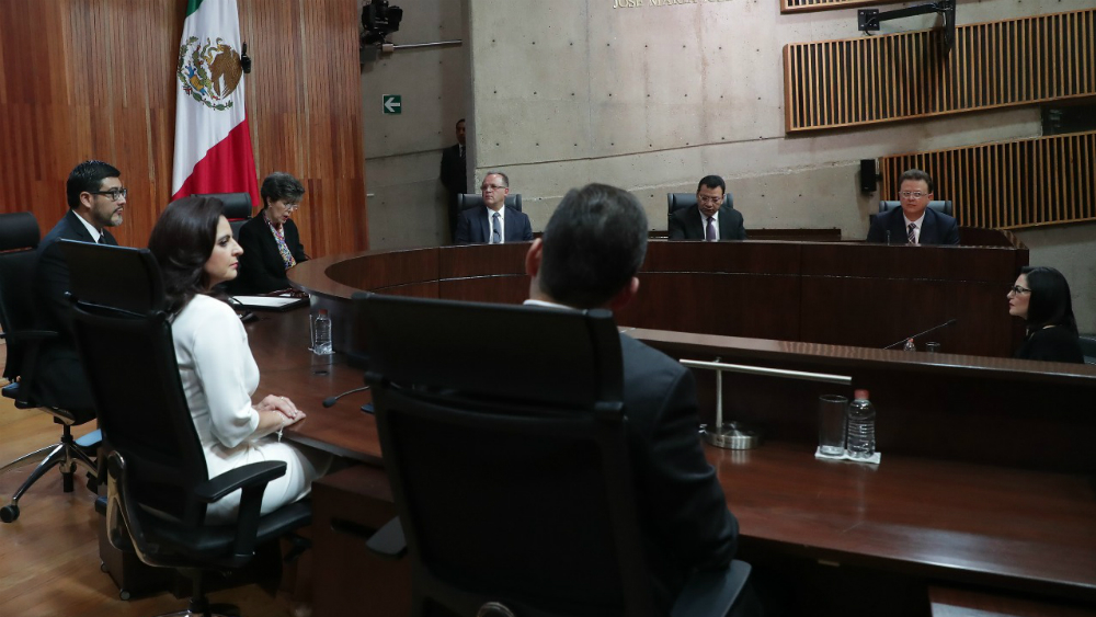 AMLO garantiza respeto a la división de poderes en toma de protesta - tepjf-amlo