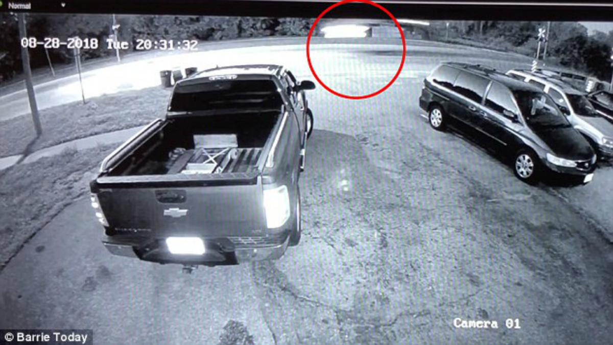 #Video Tesla se sale de control y choca contra escuela en Ontario