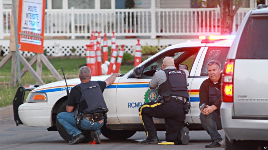 Tiroteo deja cuatro personas muertas en Canadá