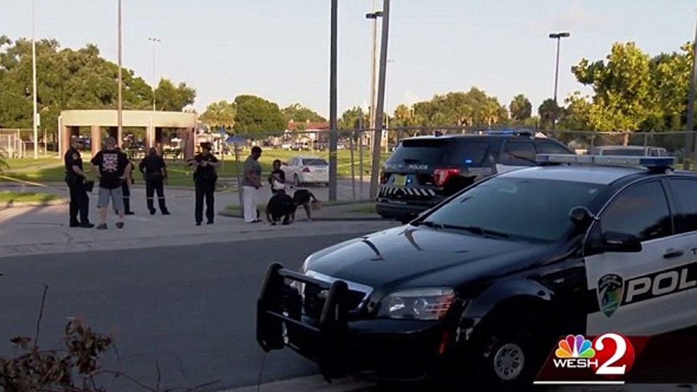#Video Familias huyen durante tiroteo en parque de Florida
