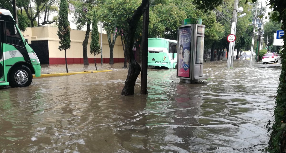 Alerta en 10 delegaciones por lluvias