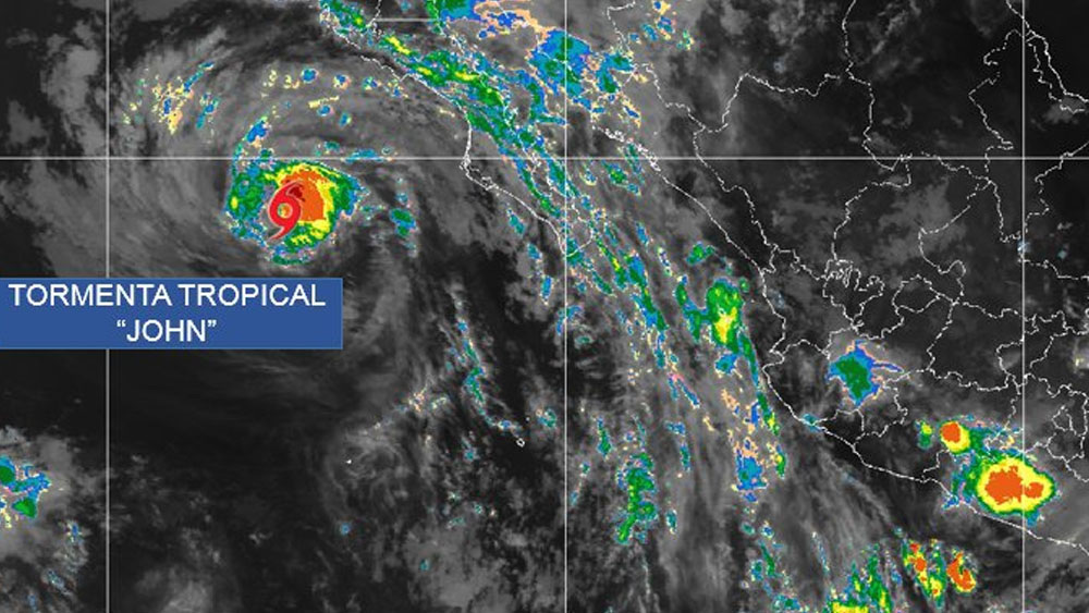 John se degrada a tormenta tropical