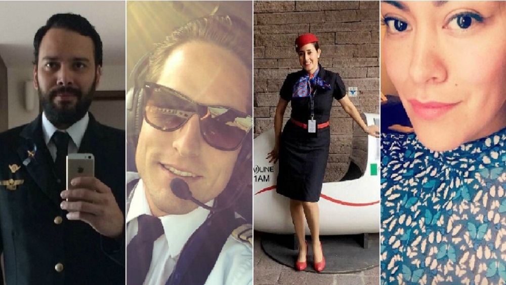 Solo 90 segundos tuvo tripulación del vuelo AM2431 para salvar vida de pasajeros: ASPA - tripulacion-de-vuelo-accidentado-durango